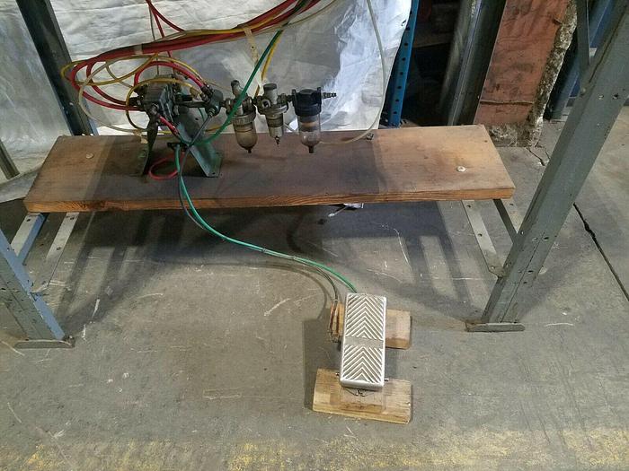 Used Link O Matic Link Making Machine #2 Jewelry Linking Pneumatic makes links