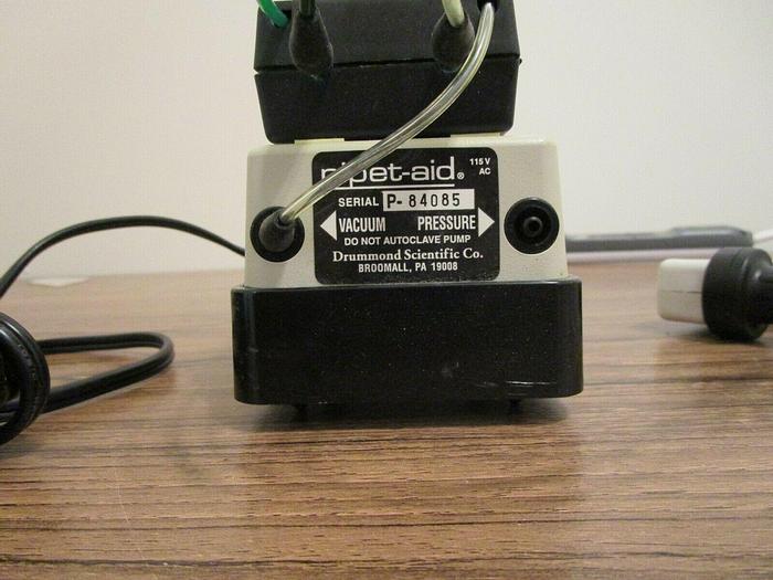 Used Drummond Scientific Pipet-Aid Pipette w/ Vacuum Pressure Pump 115 VOLTS AC 4W