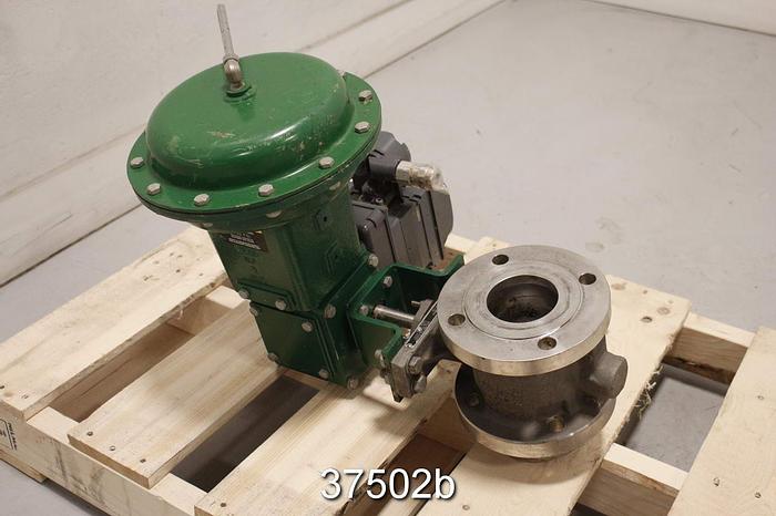 Used Fisher V-150 3" Control V-Ball Valve #37502