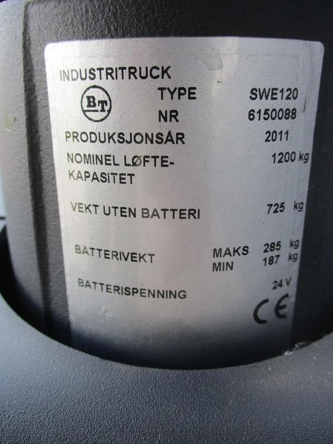 Refurbished 2011 BT SWE120 - 573