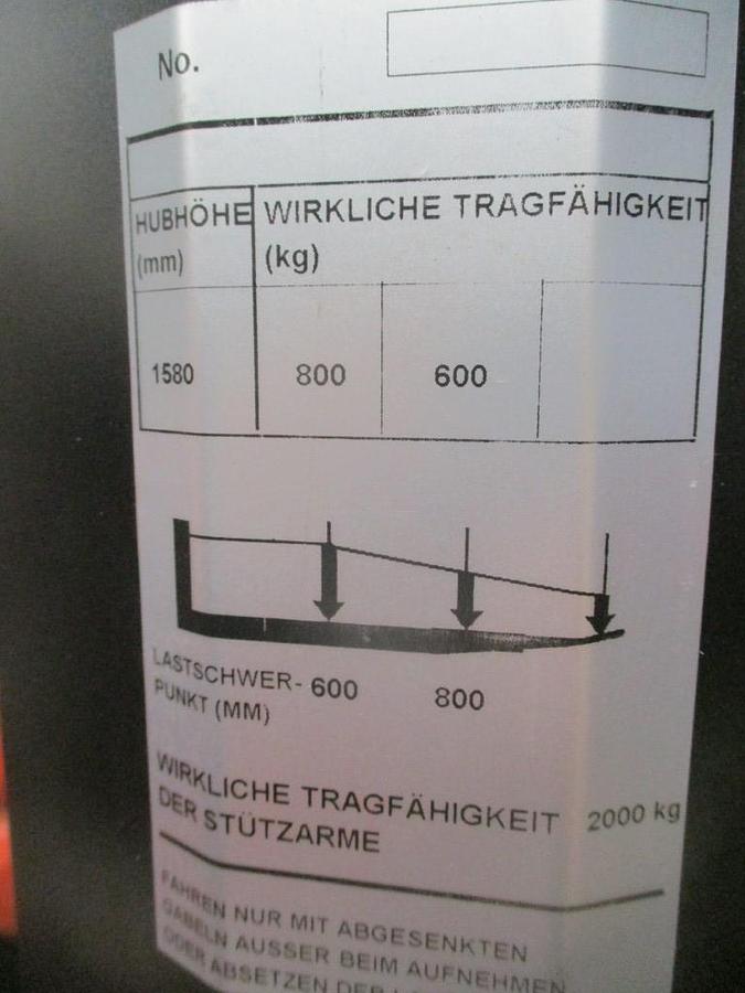 Refurbished 2014 BT SWE 080L - 1393