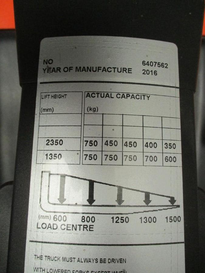 Refurbished 2016 BT SPE120 XR - 353