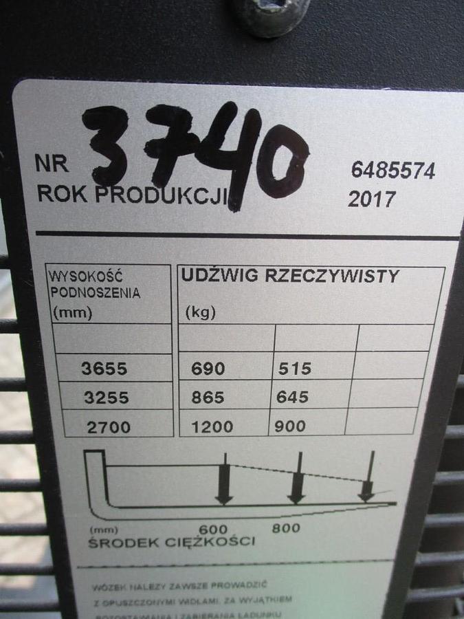 Refurbished 2017 CESAB S212 - 264