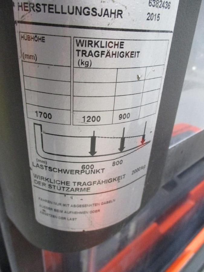 Refurbished 2015 TOYOTA BT SWE200D - 1221