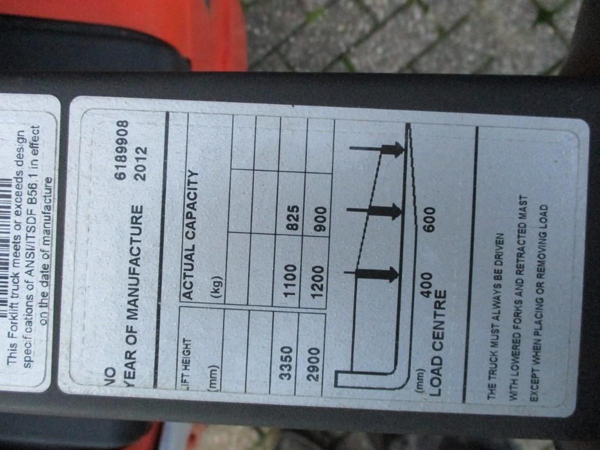 Refurbished 2012 BT TOYOTA RWE120 - 1936
