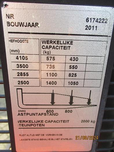 Refurbished 2011 BT SWE 140L triplex - 539