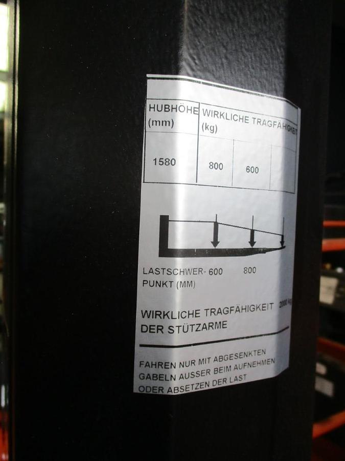 Refurbished 2015 TOYOTA BT SWE 080L - 1258