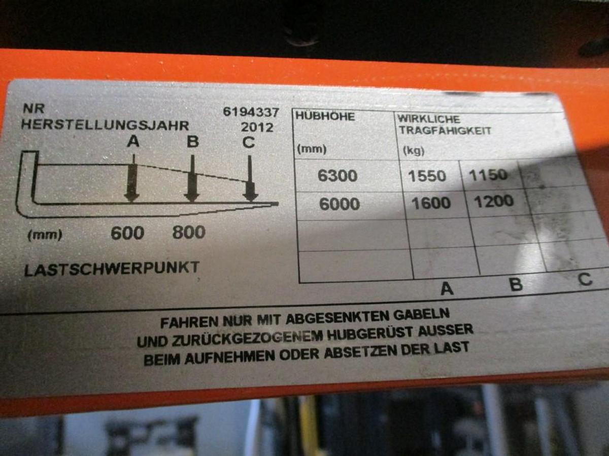 Refurbished 2012 BT RRE 160 - 1200