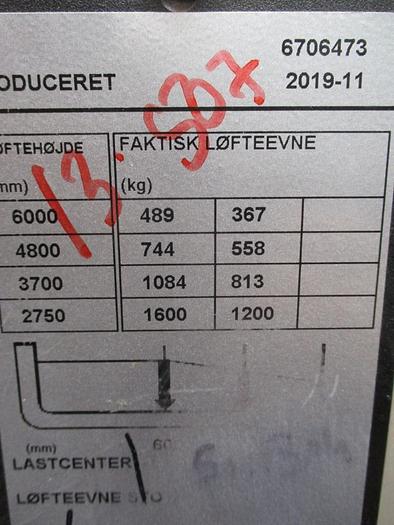 Refurbished 2019 TOYOTA SPE 160L triplex - 3289