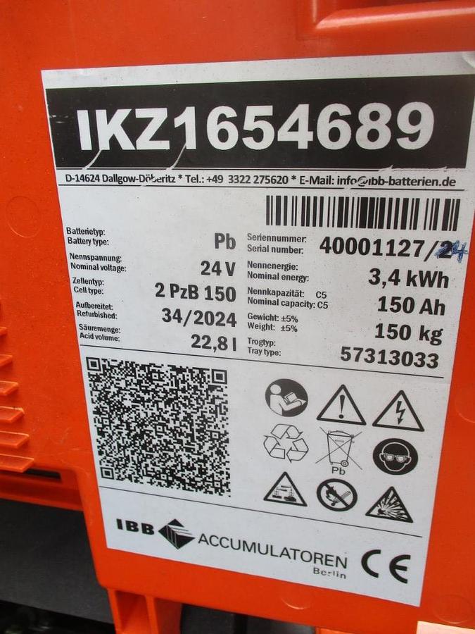 Refurbished 2014 BT SWE 080L - 321