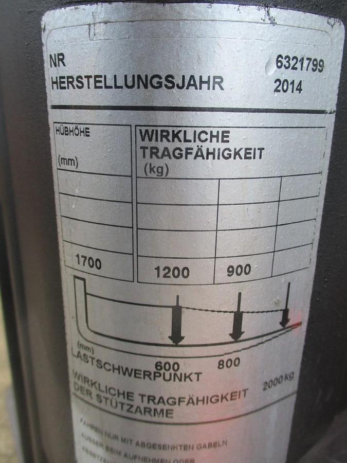 Refurbished 2014 BT SWE 200D - 1404