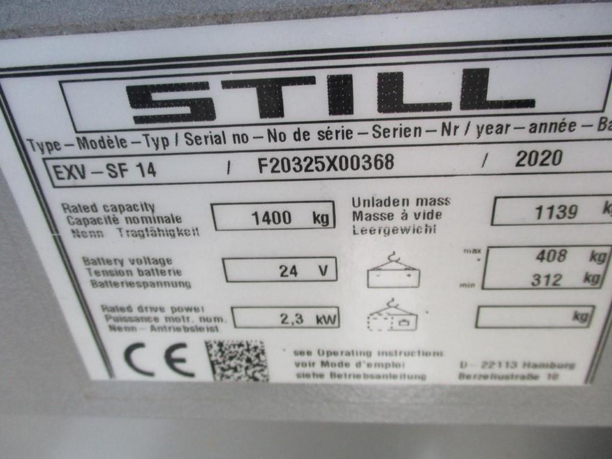 Refurbished 2020 STILL EXV-SF14 - 5315