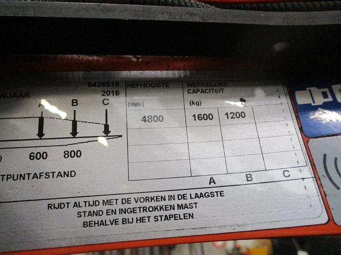 Used 2016 BT RRE160R