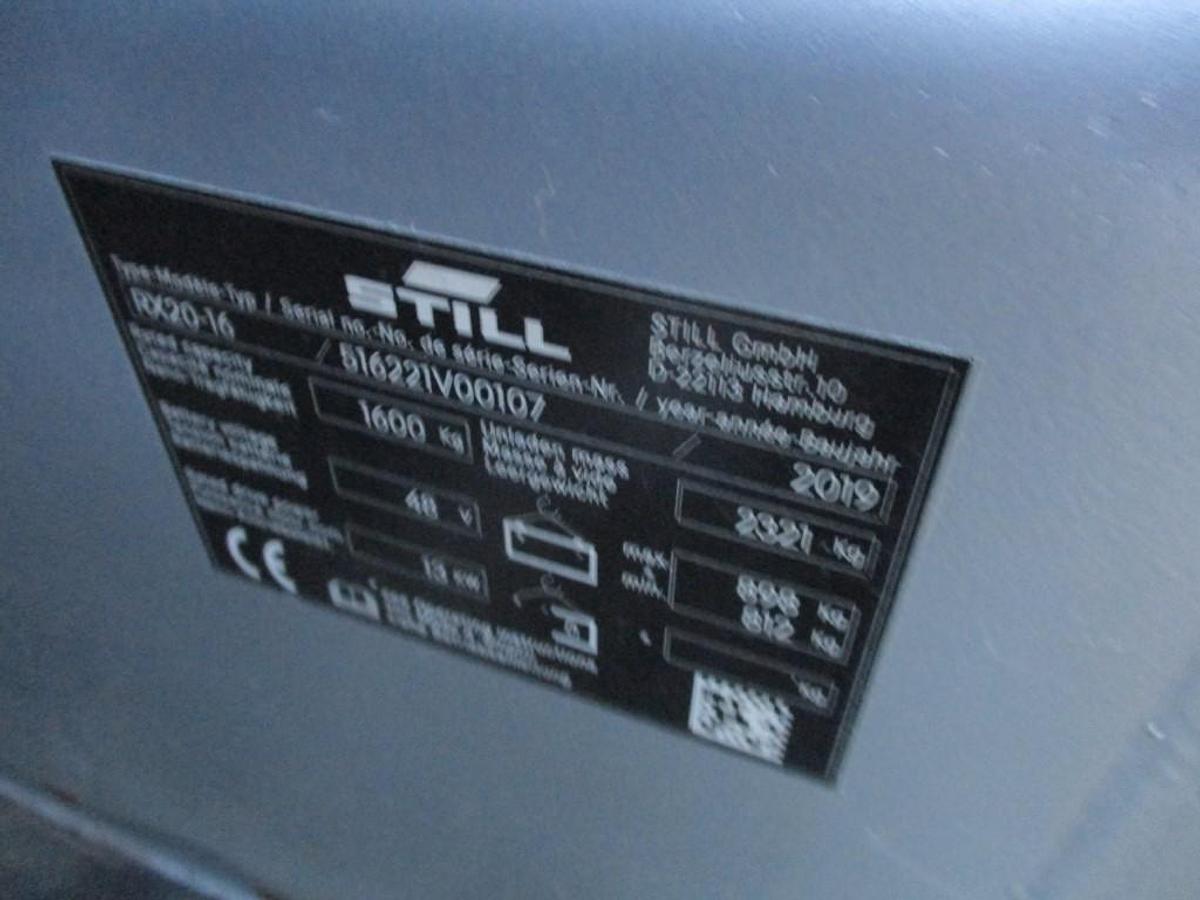 Refurbished 2019 STILL RX20-16 - 9691