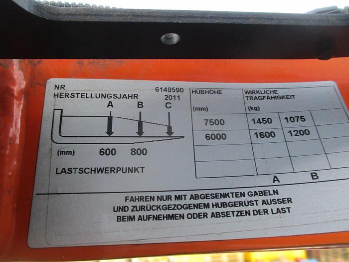 Refurbished 2011 BT RRE 160