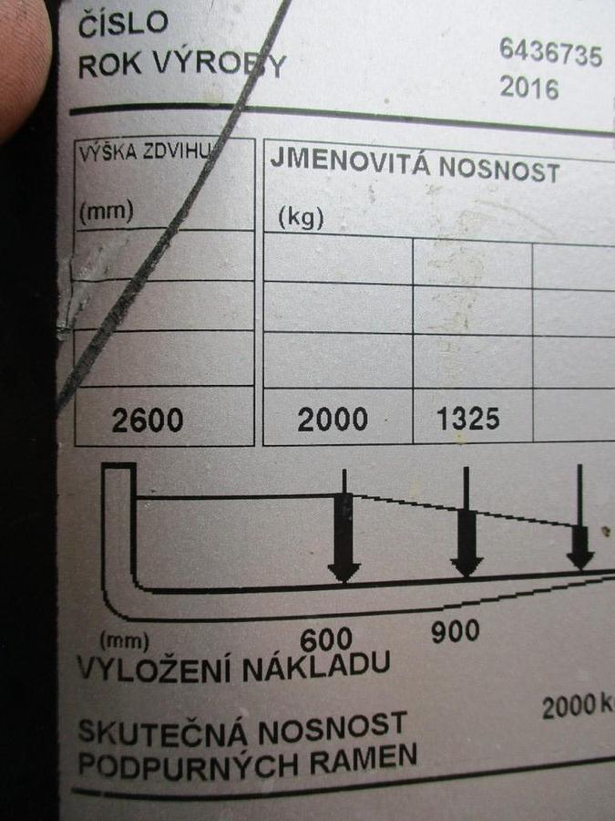 Refurbished 2016 BT SPE 200L - 2469