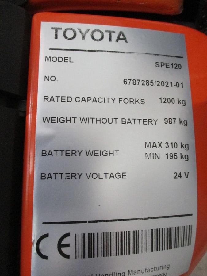 Refurbished 2021 TOYOTA SPE120 - 52