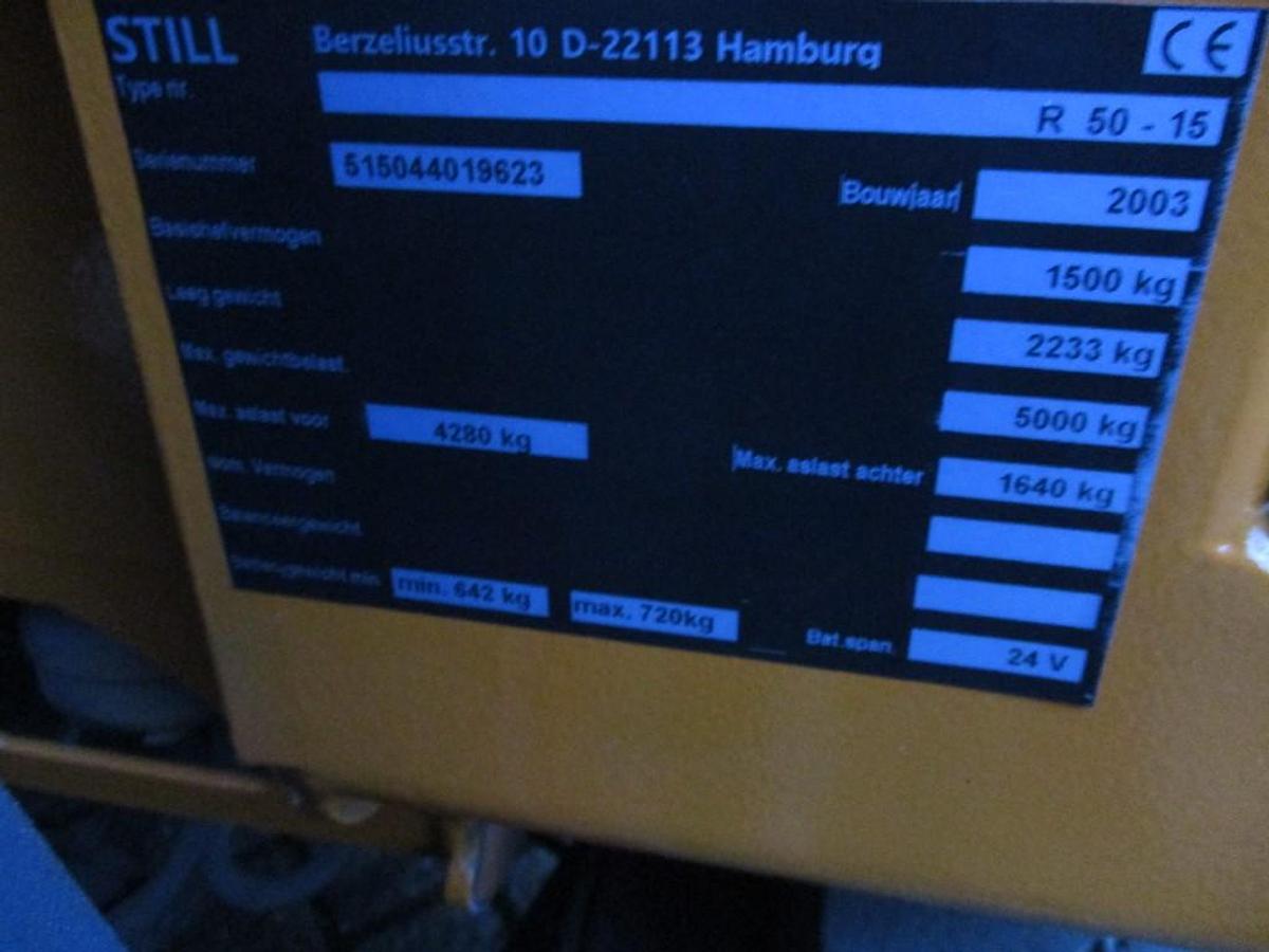 Refurbished 2003 STILL R50-15
