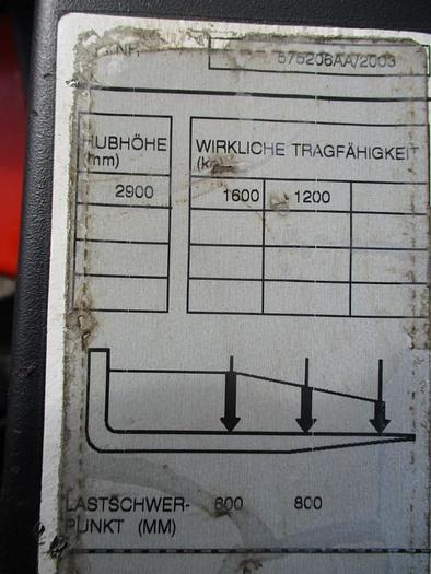 Refurbished 2003 BT LSV 1600 - 2163