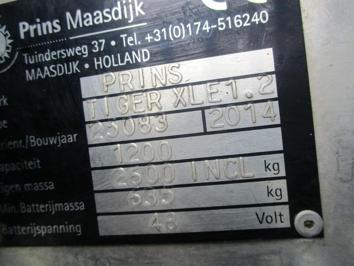 Refurbished 2014 PRINS XLE 1.2
