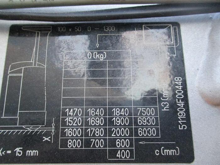 Refurbished 2015 STILL FM X20 - 7638