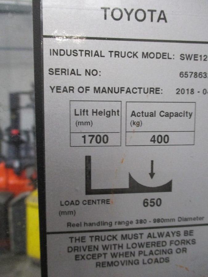 Refurbished 2018 TOYOTA SWE120 - 639