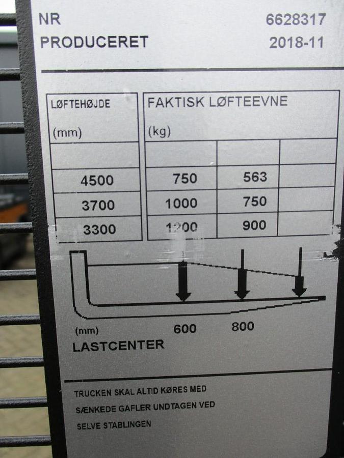 Refurbished 2019 BT TOYOTA SPE120 triplex - 2260