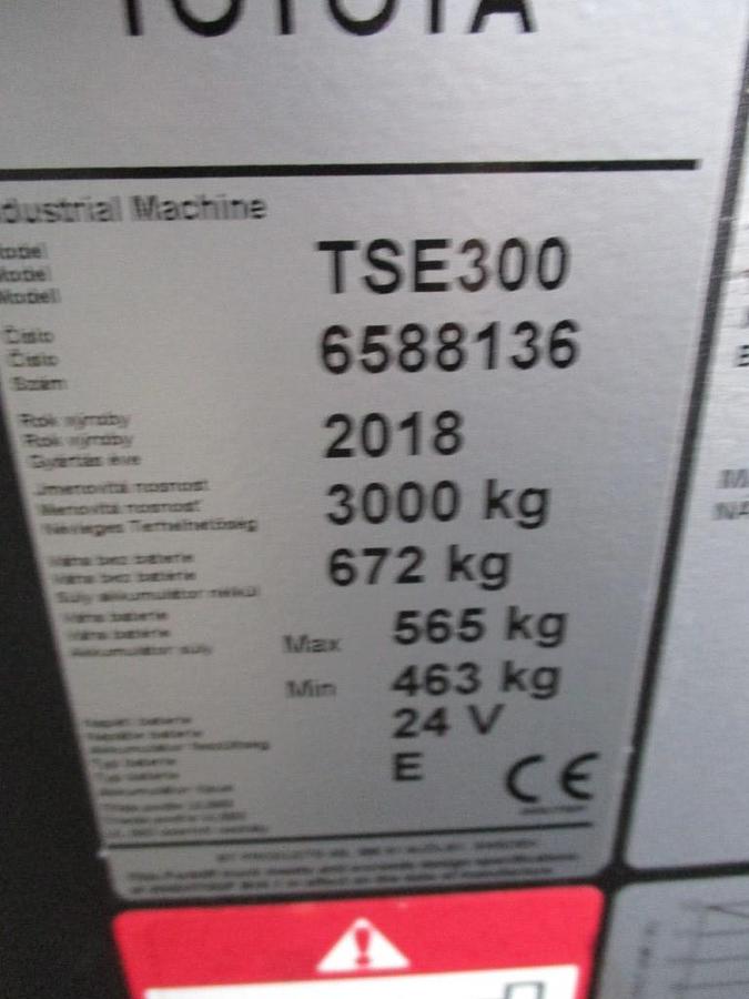 Refurbished 2018 TOYOTA TSE300 Tracto