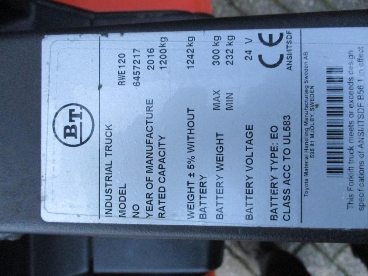 Refurbished 2016 BT RWE120