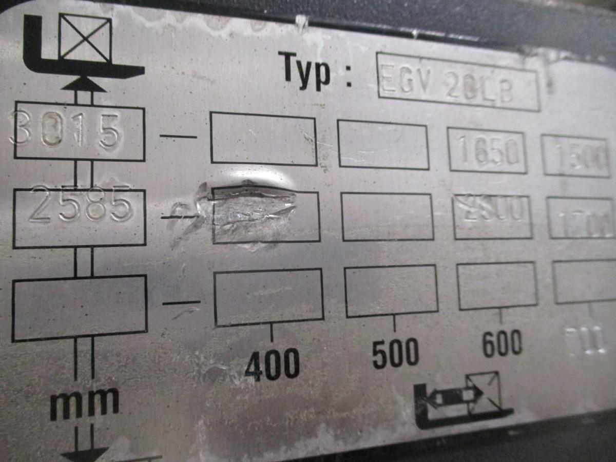 Refurbished 2015 STILL EGV S20