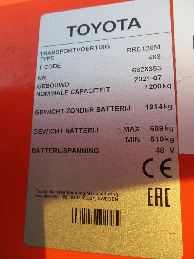 Refurbished 2021 BT RRE120M