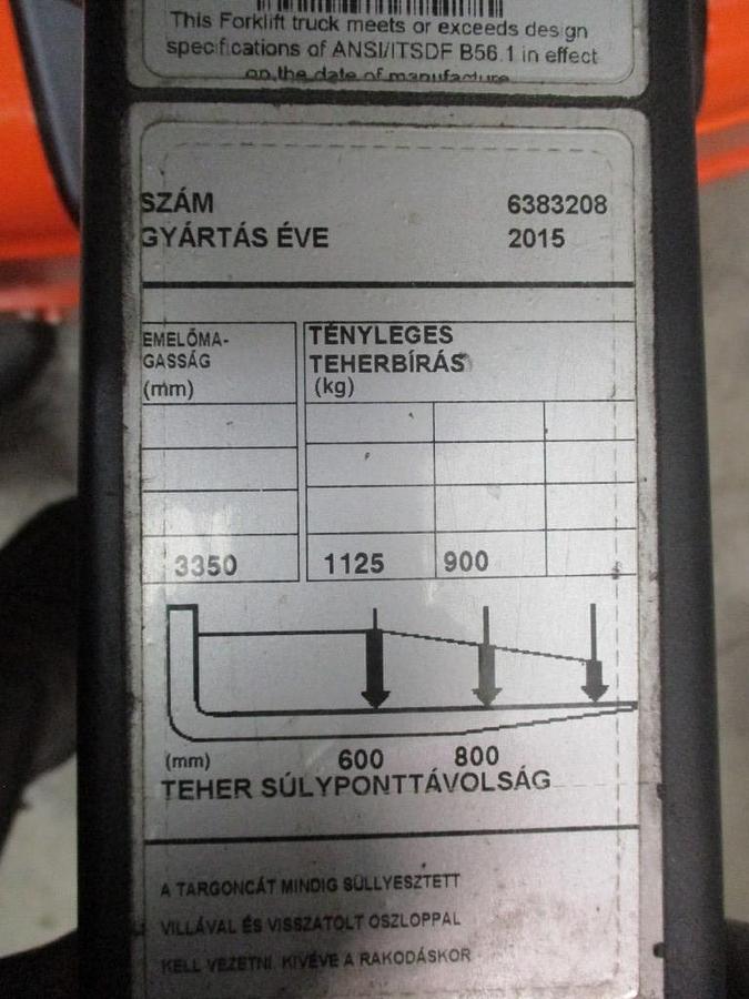 Refurbished 2015 TOYOTA BT RWE120 - 2920