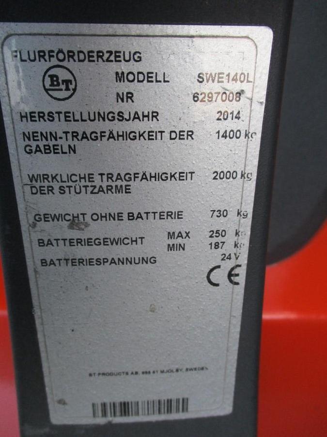 Refurbished 2014 BT SWE140L