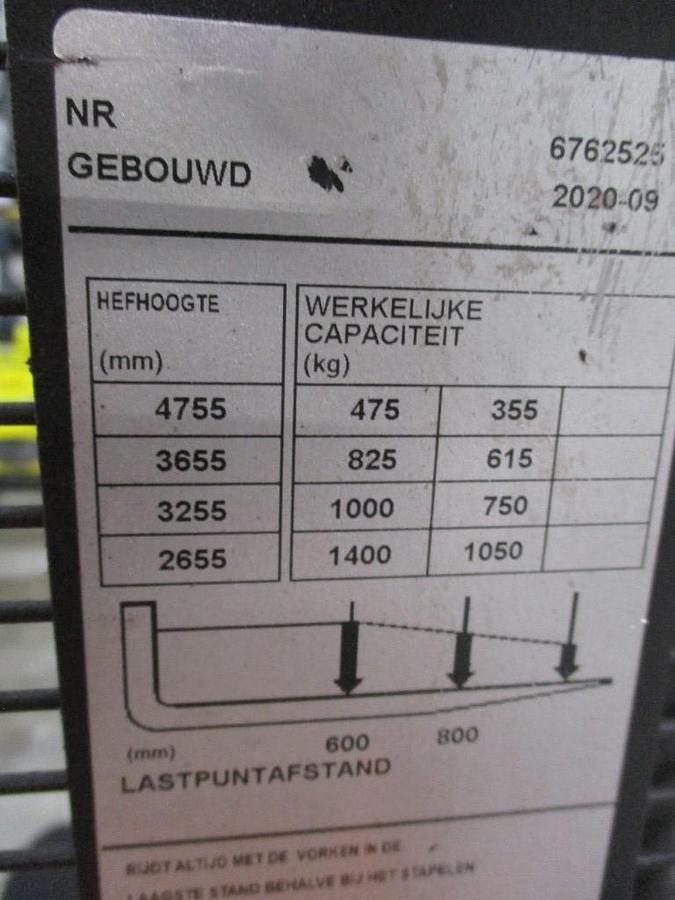 Refurbished 2020 TOYOTA SWE140 triplex - 2061