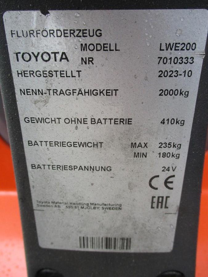 Refurbished 2023 TOYOTA LWE200 - 1958