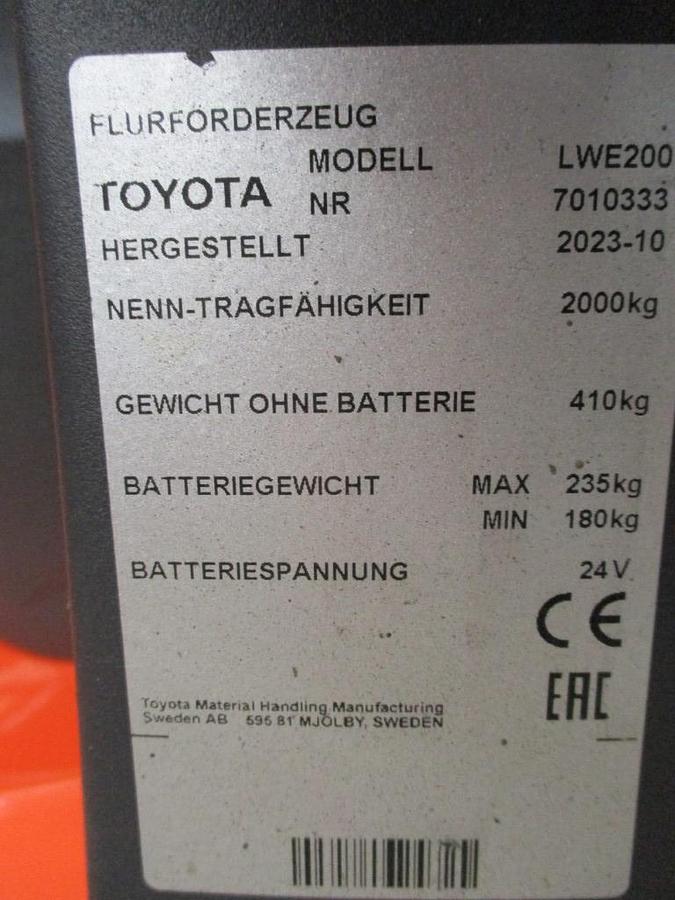 Refurbished 2023 TOYOTA LWE200 - 1957