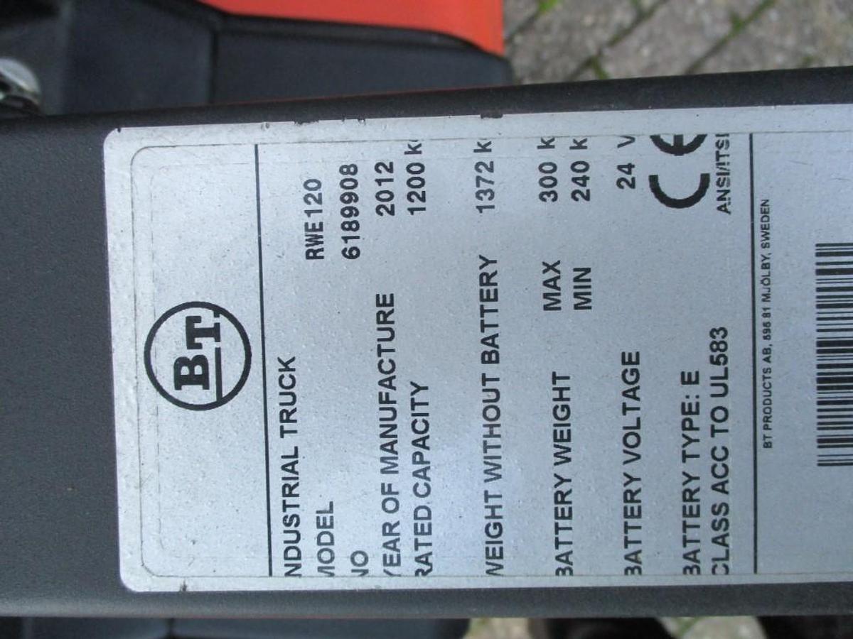 Refurbished 2012 BT TOYOTA RWE120 - 1936