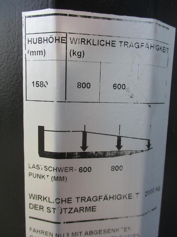 Refurbished 2012 BT TOYOTA SWE 080L - 1142