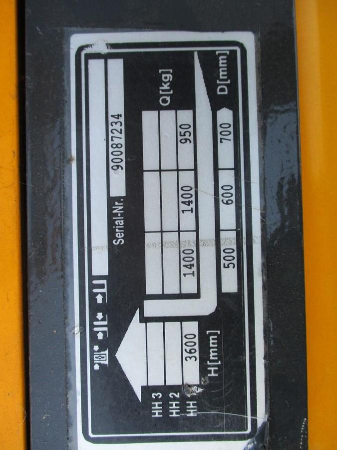 Refurbished 2003 Jungheinrich EJB14 - 727