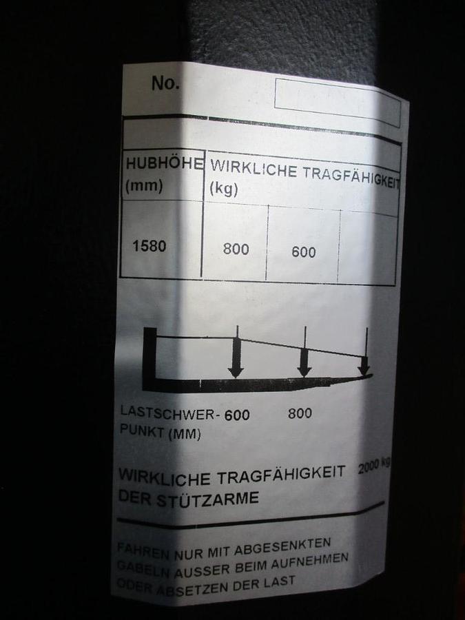 Refurbished 2015 TOYOTA BT SWE 080L - 1088