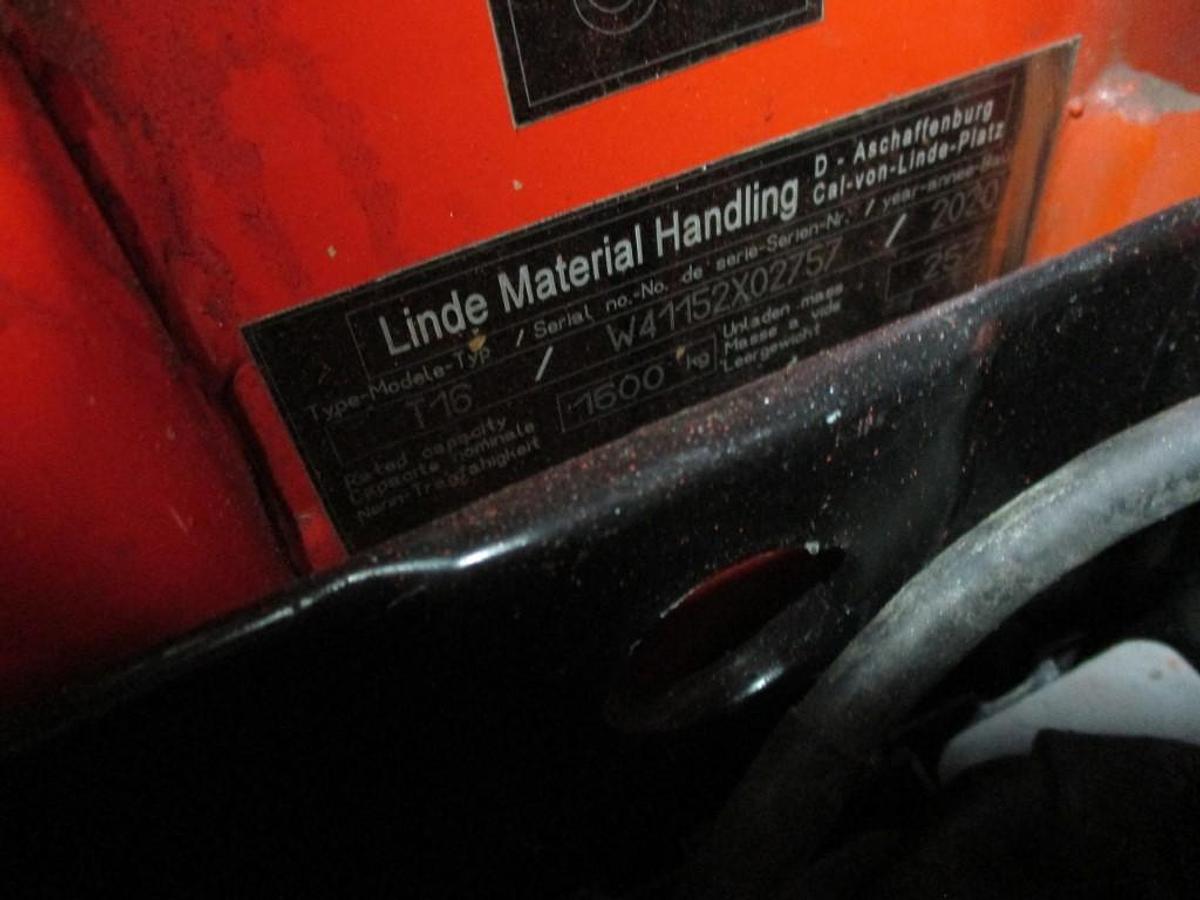 Refurbished 2020 Linde T16 - 1474