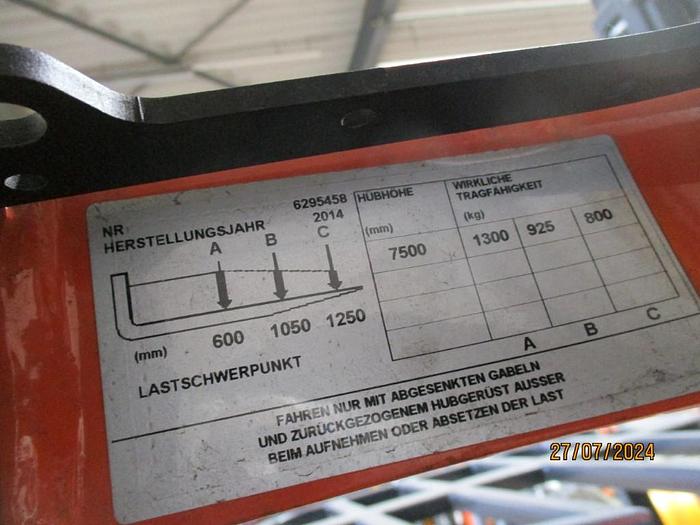 Refurbished 2014 BT RRE 160 - 6701