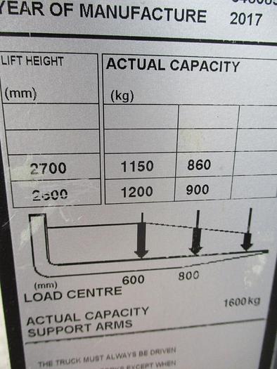 Refurbished 2017 BT SWE 120L - 1688