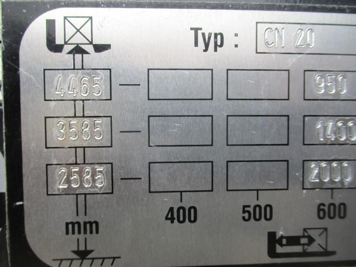 Refurbished 2015 STILL EGV 20 triplex - 199