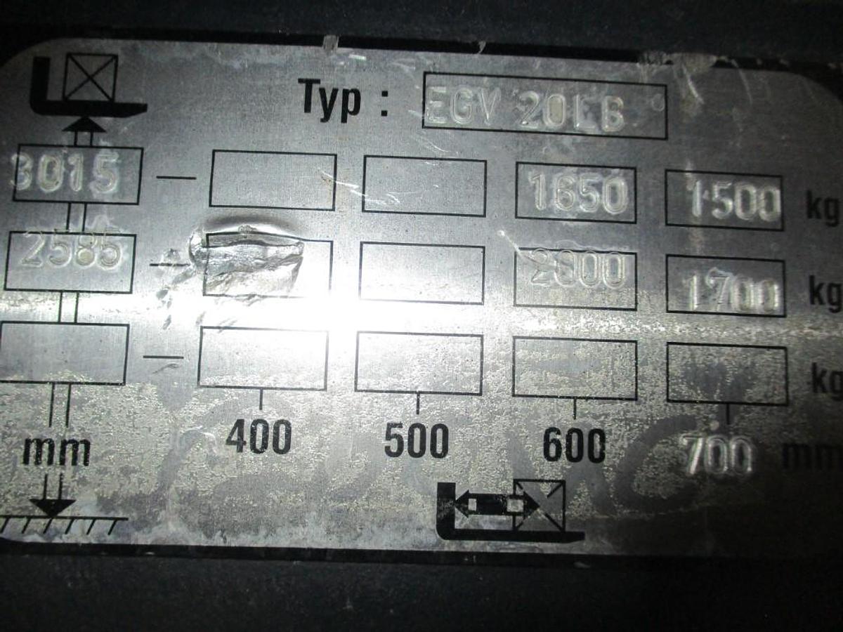 Refurbished 2015 STILL EGV S20