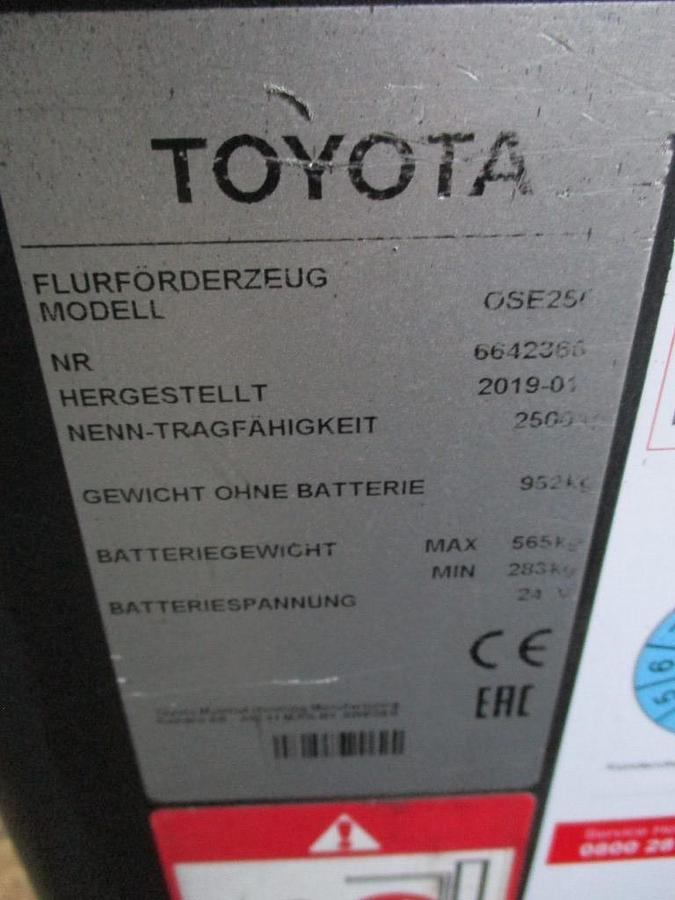 Refurbished 2019 TOYOTA OSE250 - 1982