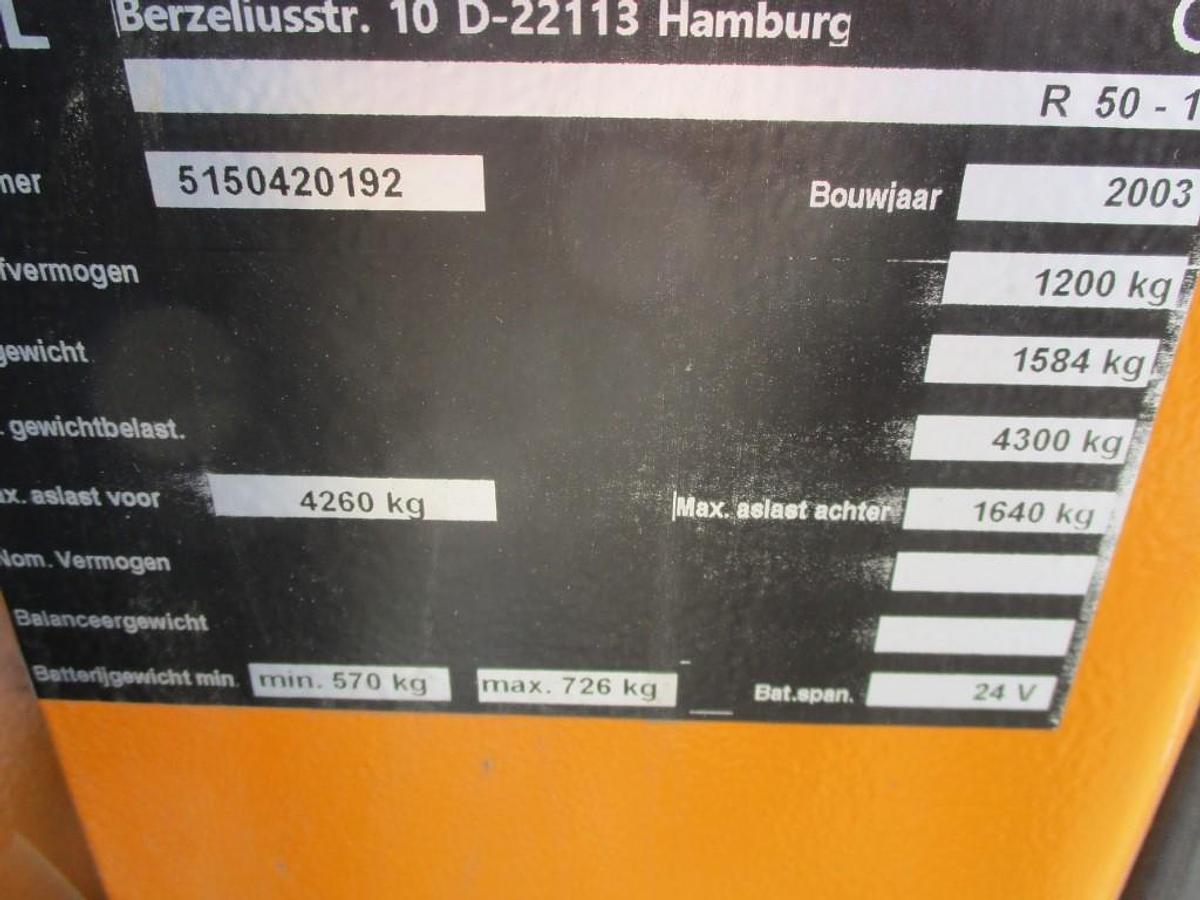 Refurbished 2003 STILL R50-12 - 5804