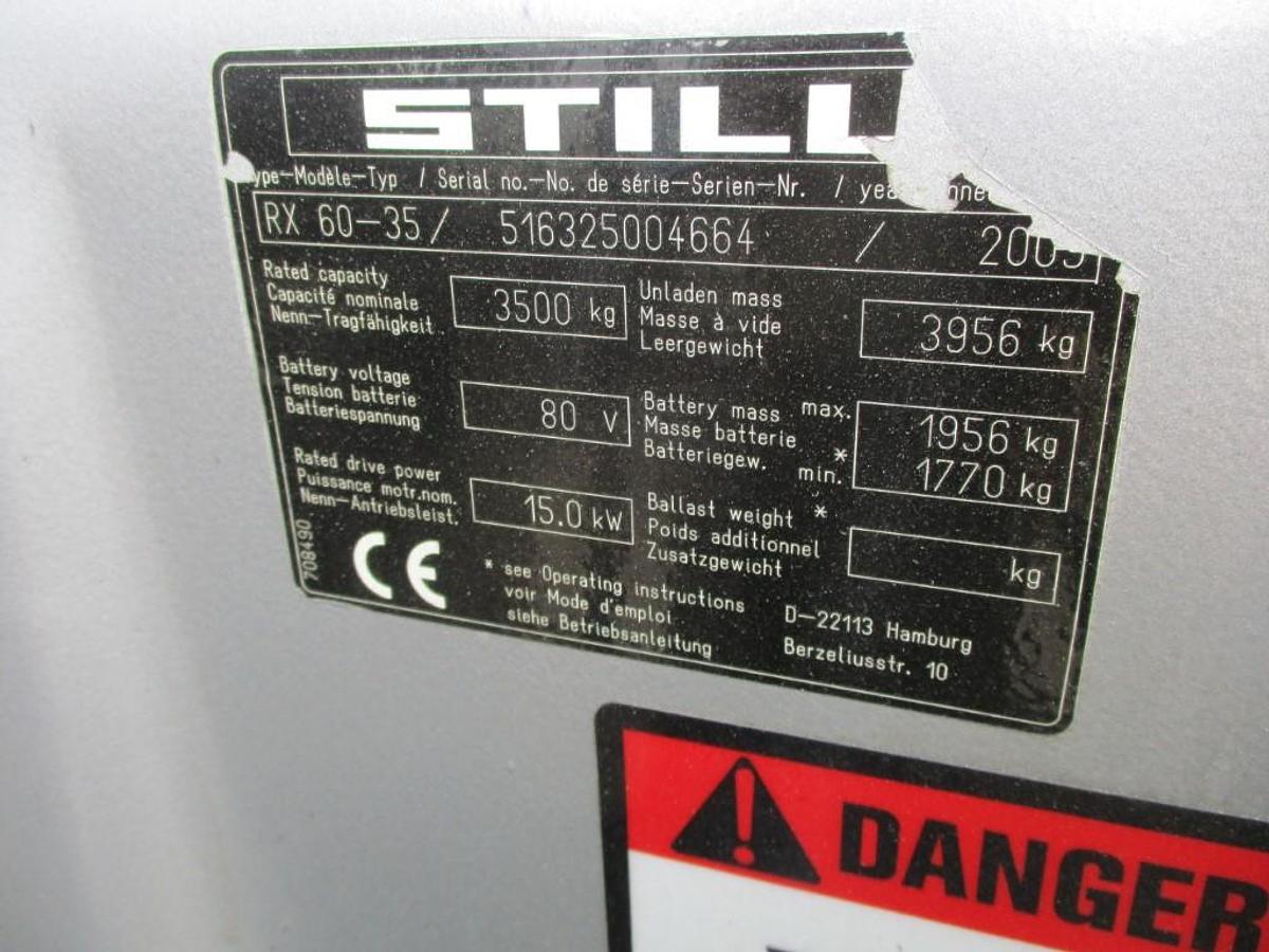 Refurbished 2009 STILL RX 60-35 - 9237