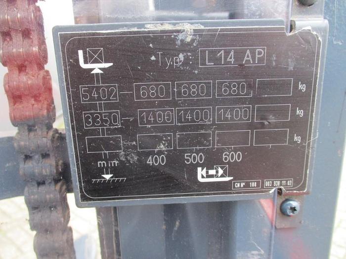 Refurbished 2018 Linde L14 AP - 2087