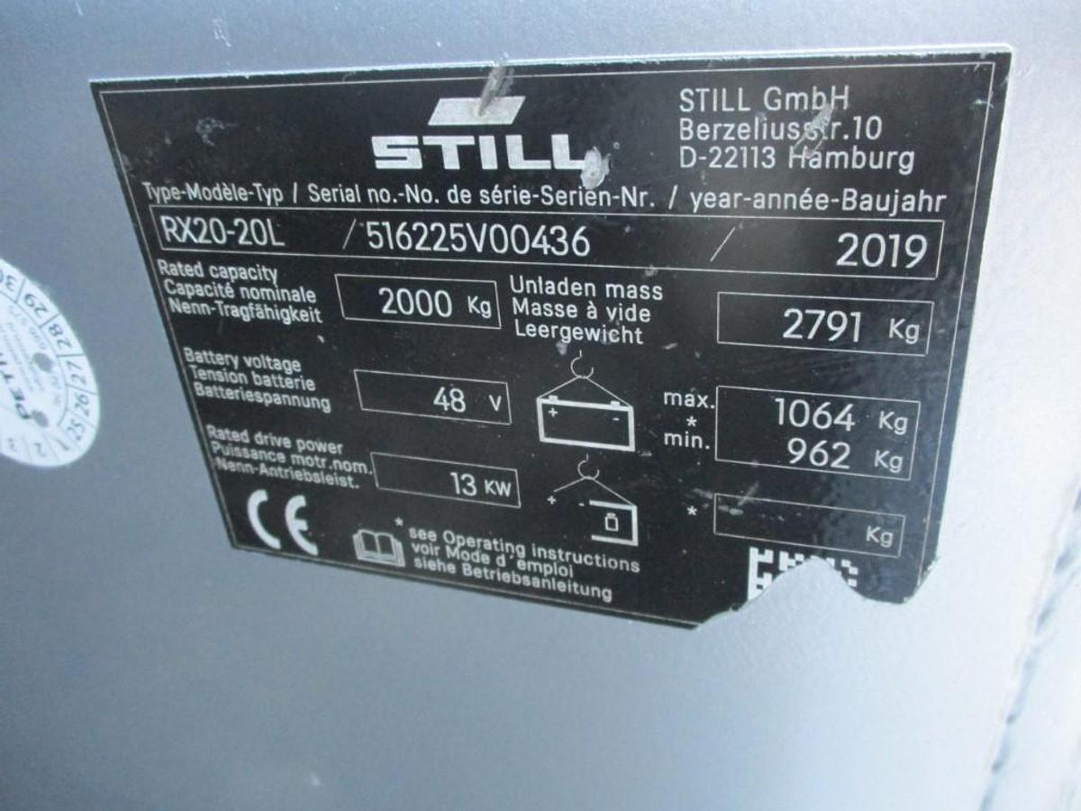 Refurbished 2019 STILL RX20-20L - 6195